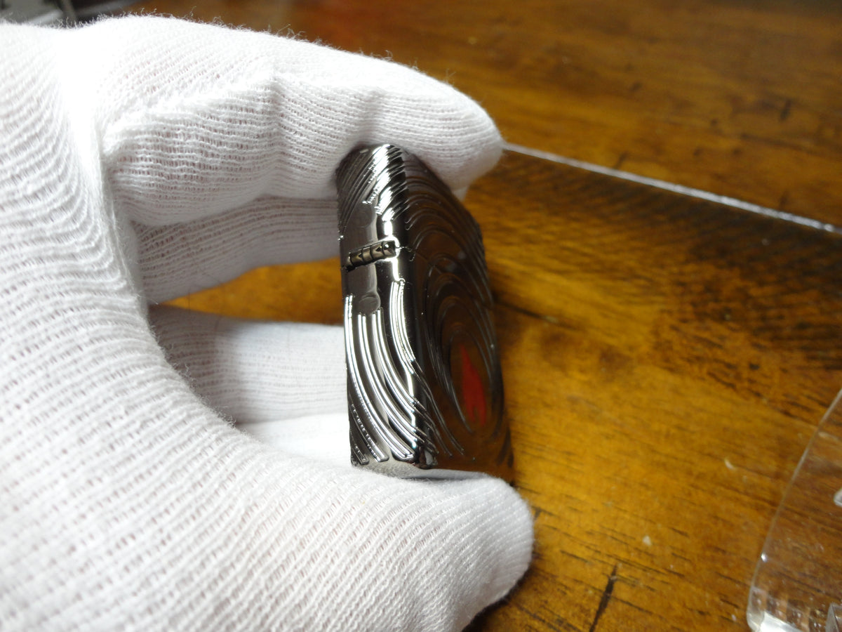 2026 ZIPPO COLLECTIBLE OF THE YEAR GENERATIONS BLACK ICE ARMOR ZIPPO LIGHTER