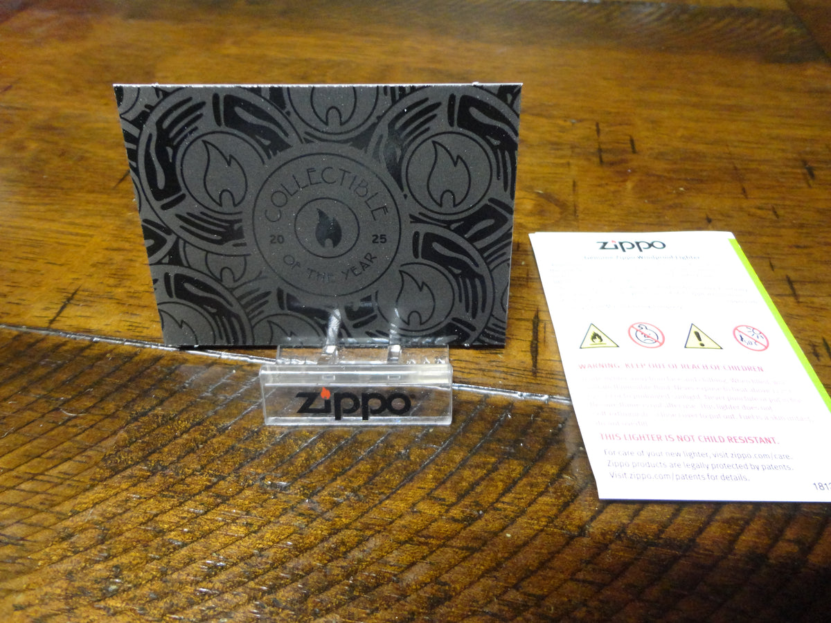 2025 ZIPPO COLLECTIBLE OF THE YEAR KEEPER OF THE FLAME ARMOR ZIPPO LIGHTER