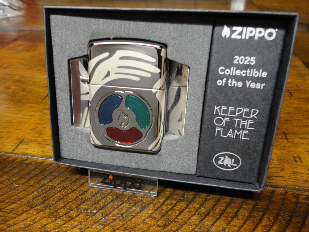 2025 ZIPPO COLLECTIBLE OF THE YEAR KEEPER OF THE FLAME ARMOR ZIPPO